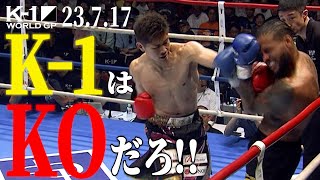 衝撃KOノックダウン24連発【全KO･ダウン集】 KNOCK DOWN FIGHT 23717「K1 WORLD GP」 [upl. by Thaxter]