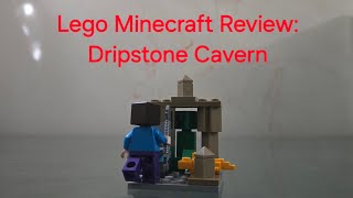 Lego Minecraft Review Dripstone Cavern [upl. by Eiralih439]