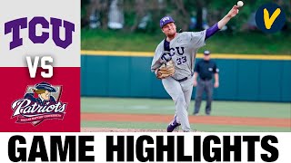 8 TCU vs Dallas Baptist Highlights  Regionals Day 2  2021 College Baseball [upl. by Aihsekyw]