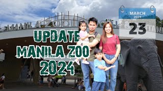 MANILA ZOO  UPDATE  MARCH 2024 [upl. by Andeee]