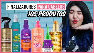 🔴105 FINALIZADORES PARA CABELO Leave in Creme de Pentear Óleo Capilar [upl. by Anirbas309]