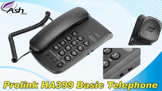 Prolink HA399 Basic Telephone [upl. by Ycnuahc]