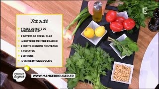 Recette  le taboulé libanais [upl. by Ellac]