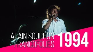 Alain Souchon  quotFoule Sentimentalequot  Live  Francofolies de La Rochelle 1994 [upl. by Anowahs]