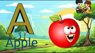 Nursery rhymes for kids  Learn the Alphabet Songs With Sounds  Learning Songs  A For Apple [upl. by Yhpos]