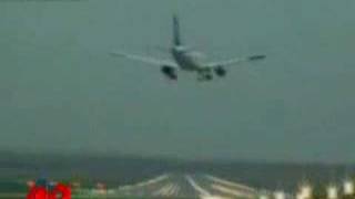 Raw Video Jets Near Crash in Germany [upl. by Anyrb]