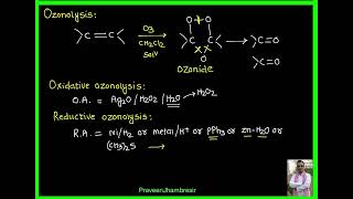 10 AlkeneOzonolysisAnti Hydroxylation [upl. by Gerger]