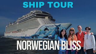 NORWEGIAN BLISS SHIP TOUR  WALKTHROUGH [upl. by Ratcliffe769]