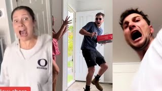 SCARE CAM Priceless Reactions😂280  Impossible Not To Laugh🤣🤣TikTok Honors [upl. by Dielle]