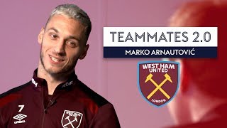 Who takes a RIDICULOUS amount of selfies  Marko Arnautović  Teammates 20 [upl. by Ayatnwahs26]