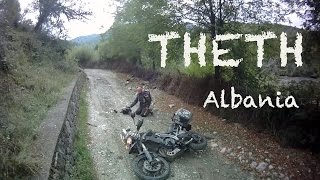 MotorradAbenteuer in Theth Albanien [upl. by Aikemat]