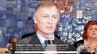 Sławomir Dębski rozpoczyna kampanię wyborczą [upl. by Arras]