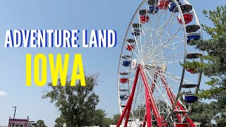 Adventureland  4K  Walkthrough amp Tour  Altoona Iowa [upl. by Ahtekahs]