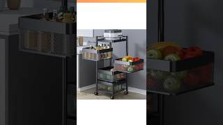 Metal kitchen trolleykitchen organiser Amazon kitchen organiseronion stand [upl. by Trin222]