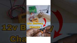 12v Battery Charger making  12v Battery Charger with 12 0 12 volt transformer  Ac to Dc 12 volt [upl. by Eissirc613]