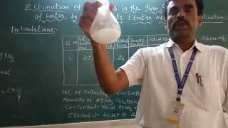 Estimation of chlorides in Silver Nitrate Titration method [upl. by Savvas]