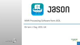 JASON  NMR Processing Software from JEOL [upl. by Lustick]