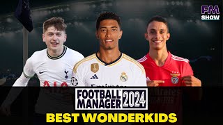 TOP Wonderkids FM24  Os melhores jogadores jovens de Football Manager 2024 [upl. by Kele]