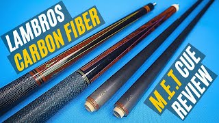 Lambros New Ultra LD Carbon Fiber Shaft  MET Cue InDepth Review [upl. by Park]