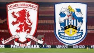 Middlesbrough vs Huddersfield we were better today screamer from Hackney [upl. by Ytnom754]