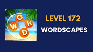 wordscapes level 172  solution answer and solved [upl. by Ress]