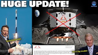 NEW UPDATE What exactly happened to NASA Astrobotic’s lunar lander HOW SpaceX to save [upl. by Roanna76]