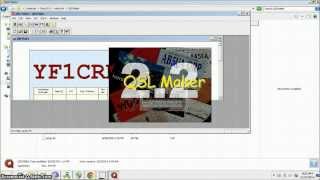 How to Make QSL Card by Yourself Using WB8RCR QSL Maker [upl. by Ecissej]