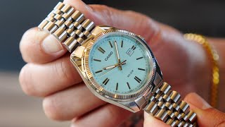 Strap Monster Series  Casio Datejust Tiffany Blue MTP1302D [upl. by Lirrehs]