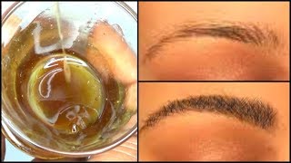 APPLY JUST 3 DROPS AT NIGHT GROW EYEBROWS FASTER AND THICKER Khichi Beauty [upl. by Oiramd]