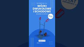 Wózki dwukołowe i schodowe  do transportu po schodach [upl. by Nnalyrehs]