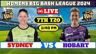 Sydney Thunder Women vs Hobart Hurricanes Women Live Score SYTW vs HBHW Live Wbbl Live Score [upl. by Jarrow799]