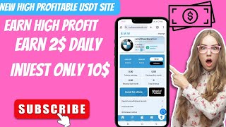 BMW another new high profitable usdt mining site  Earn daily Withdraw daily instant withdraw [upl. by Adidnere364]