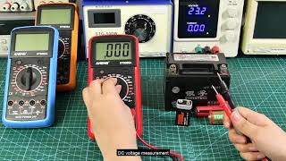 ANENG DT9205A Digital Multimeter ACDC Voltage Current Tester Electrical Test Meter Profesional [upl. by Mlawsky]