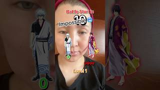 1v1 Gintoki vs Takasugi anime gaming game shorts [upl. by Ainotal]