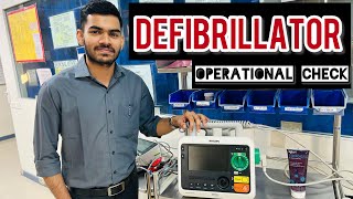 Philips Defibrillator Operational Check or Basic Test [upl. by Leuams]