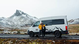 Van Camping Through Snowy Volcanoes and Waterfalls of ICELAND [upl. by Vatsug455]