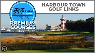 FSX PLAY Course Flyover  Harbour Town Golf Links  Premium Courses [upl. by Gent]