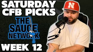 Saturday CFB Picks amp Predictions Week 12  College Football Picks With Kyle Kirms [upl. by Altaf]