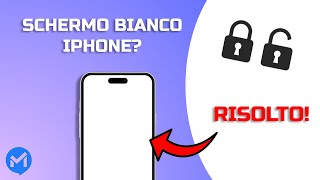 📱 iPhone Schermo Bianco Come Risolverlo 🛠️ [upl. by Roddie]