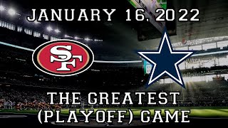 San Francisco 49ers vs Dallas Cowboys January 16 2022  The Greatest Playoff Game [upl. by Airtap182]