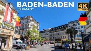 BadenBaden Germany A walking tour in 2023 I 4K HDR [upl. by Dick]