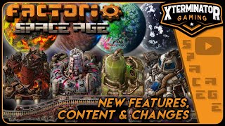 FACTORIO SPACE AGE Expansion Overview  New Features amp Content [upl. by Henghold]