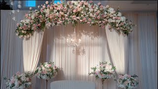 DIY Curved Backdrop Decor [upl. by Noellyn607]