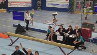 Renske Turnen HT35 Kwart Finale Pupil 1 N2 Zierikzee 12 02 2017 [upl. by Wieren]