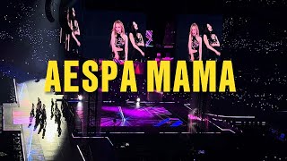 AESPA MAMA FAN CAM [upl. by Esbensen]