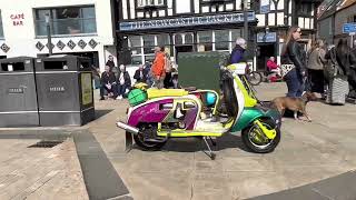 Scooter Rally 8th April 2023 Scarborough [upl. by Arhna526]