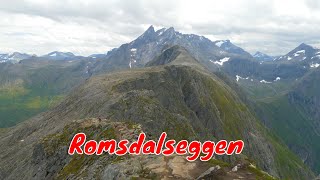 Fjelltur Romsdalseggen  Åndalsnes  20240719  4k [upl. by Alethea]