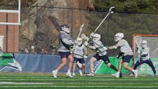 St Anselm lacrosse highlights vs Endicott scrimmage [upl. by Eejan601]