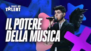 ZALEX è la voce della libertà 🖤 Italia’s Got Talent [upl. by Roye295]