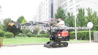 LANDWARD 1Ton Mini Excavators XT10 PRO Small Diggershorts miniexcavator [upl. by Assirehc]